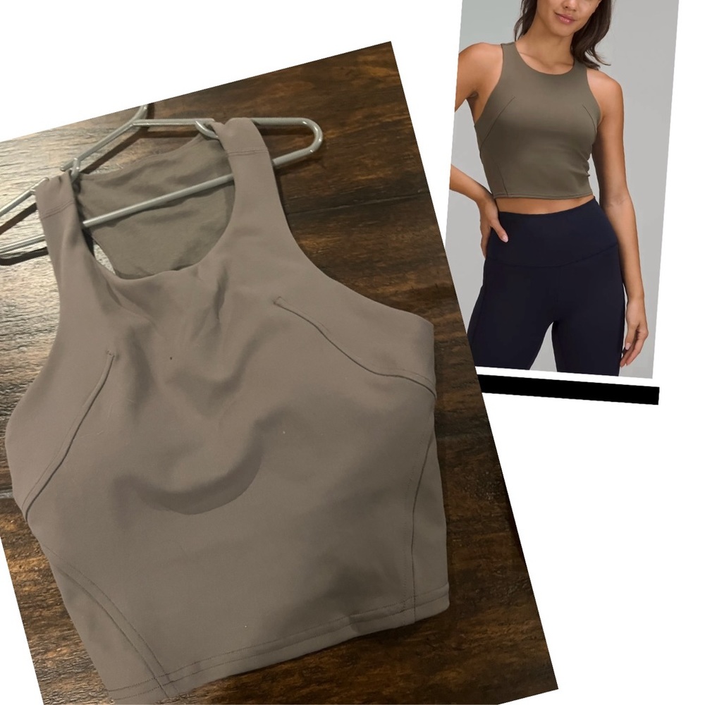 LULULEMON NEVER WORN BROWN TANK